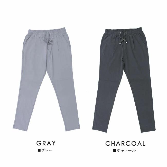 パンツ レディース テーパードパンツ ボトムス きれいめ 黒 ウエスト