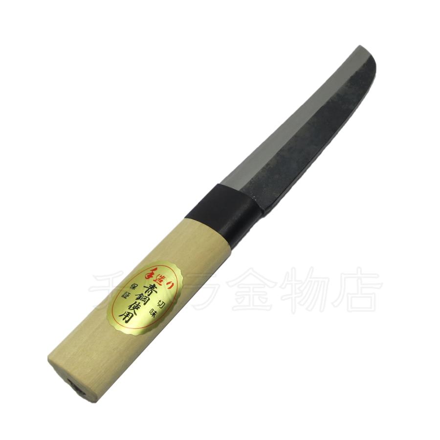 竹割包丁 165mm 胴金付 竹細工 安来鋼青紙 青紙 手打ち 土佐刃物 土佐 竹割包丁 安来鋼青紙割込 165mm 両刃 胴金付 竹細工 竹工芸用
