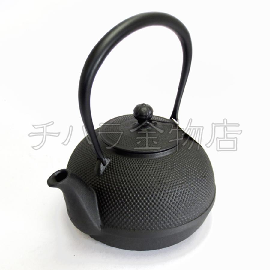 及源鋳造 南部鉄器 鉄瓶 三笠アラレ（卓上IH不可）1.85L H-147