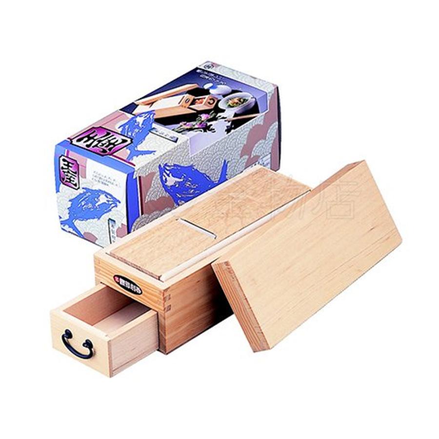 鰹節削り器 王座 本格派削り器 カンナ型 木製 引出し付 : チハラ金物店