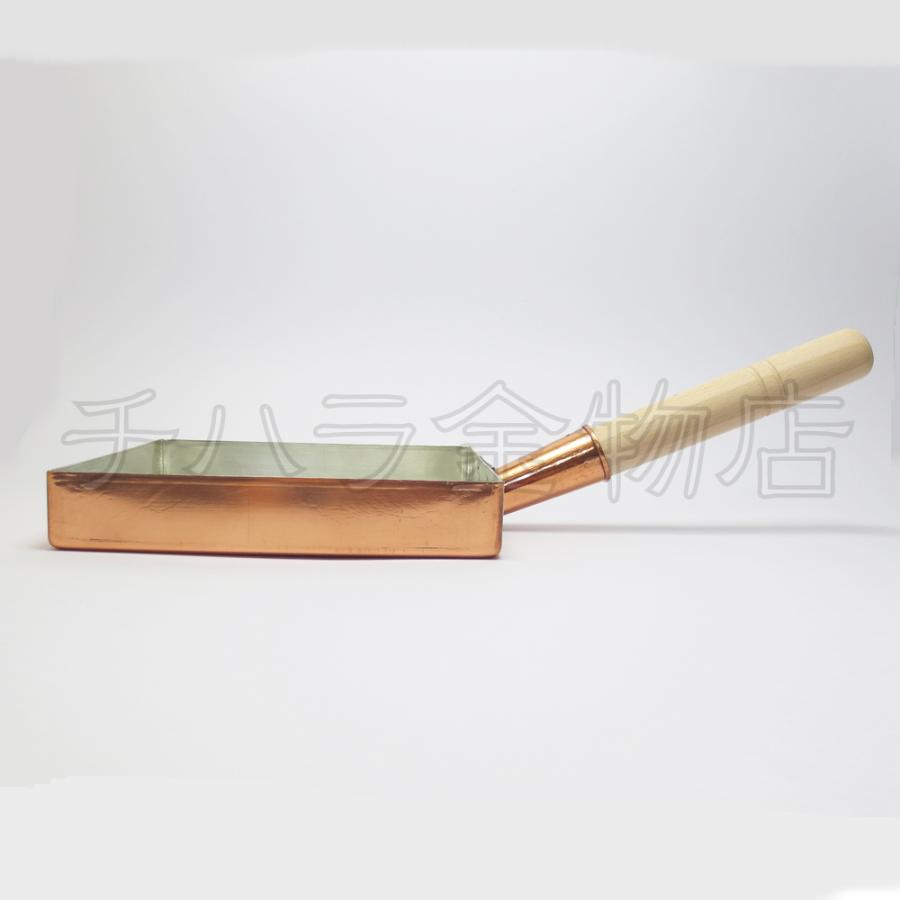 マルシン 銅製 玉子焼き 関東型 21cm : チハラ金物店ヤフーショップ