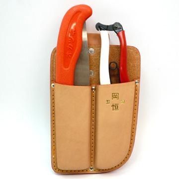 岡恒（オカツネ） 3点セット 剪定鋏No.103(200mm)・剪定鋸NO.105