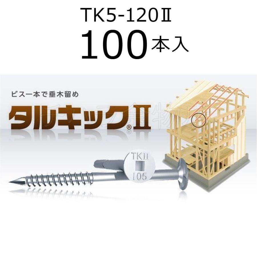 タルキック TK5-120 II ねじ 100本入り