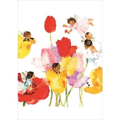 ポストカード　No.119『花の国の子どもたち』