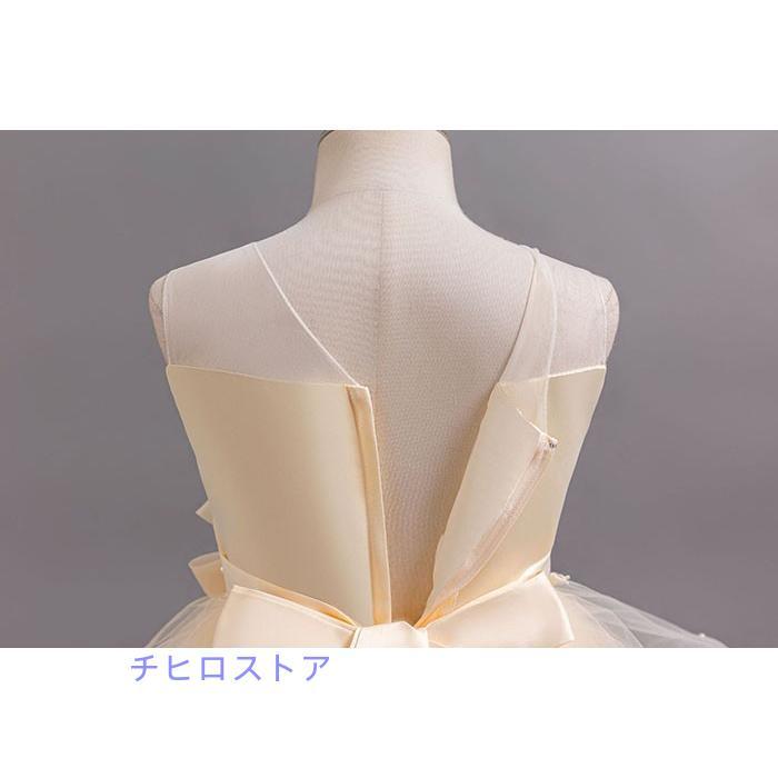 ワンピース 花付き 女の子 キッズドレス ロング丈 ピアノ発表会 ドレス 中学生 ガール 子供ドレス ノースリーブ リボン 演奏会 フラワーガール ベールガール |  | 09