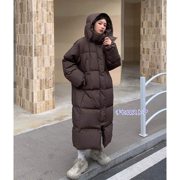 最終値下げ✨新品✨grove ダウン90％　保温性抜群　ロングダウン　Sサイズ グローブ grove 【800FP・多機能】つつまれダウンロング （ブラック