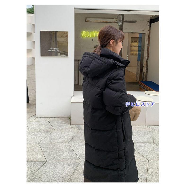 ダウンコート 超ロング ダウンジャケット Aライン フード有り 撥水