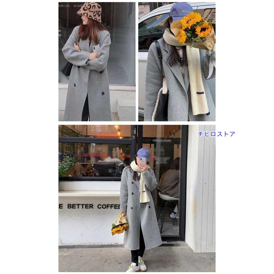 チェスターコート レディース ミディアムコート ロングコート コクーン