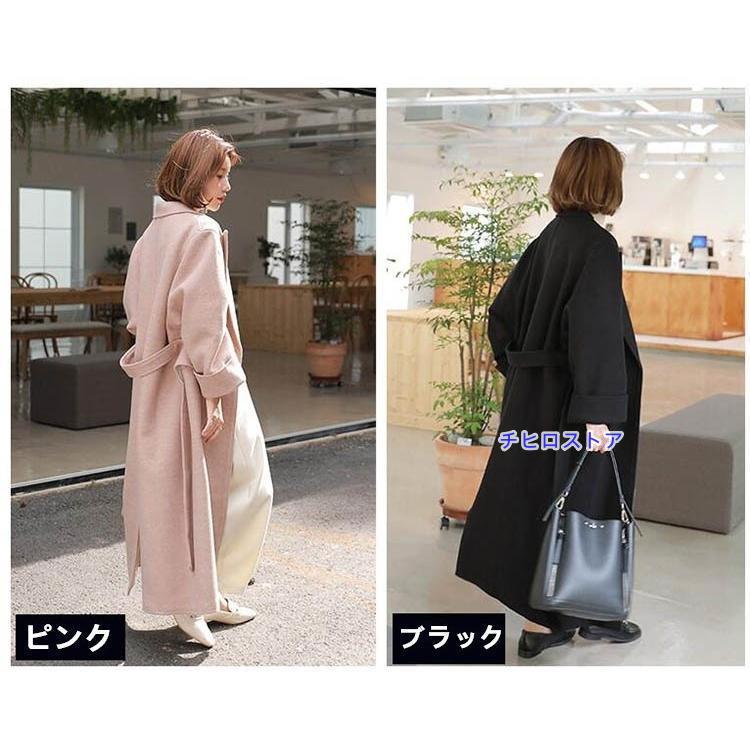 チェスターコート レディース ロング コート 秋 冬 アウター 中綿