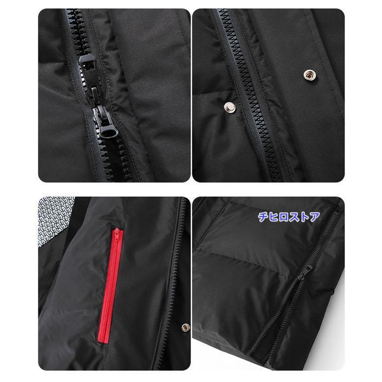 ダウン ダウンコート ロングコート 超ロング タヌキ ファー 軽量 撥水