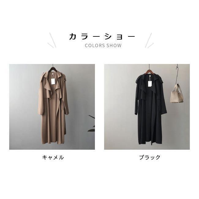 スプリングコート レディース 春 ロングコート ラグラン袖 スプリングコート レディース 春 ロングコート ラグラン袖