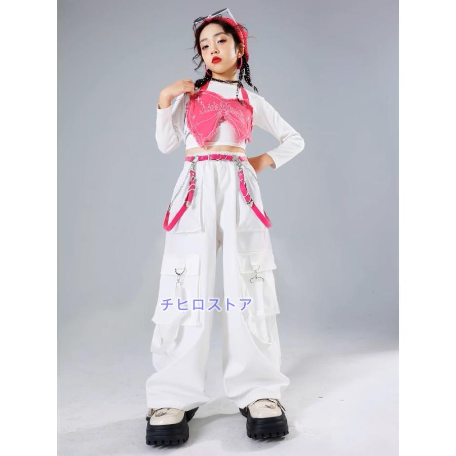 【日本製 社交ダンス衣装】ピンク Chacott 上下セット ホワイト 白 美品 日本製 社交ダンス衣装】ピンク Chacott 上下セット ツーピース