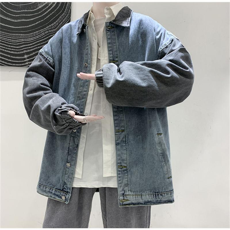 当時物 MEN'S BIGI デニムジャケットGジャン M メンズビギ ブルゾン デニムジャケット メンズ Gジャン ジャンパー ブルゾン デニム