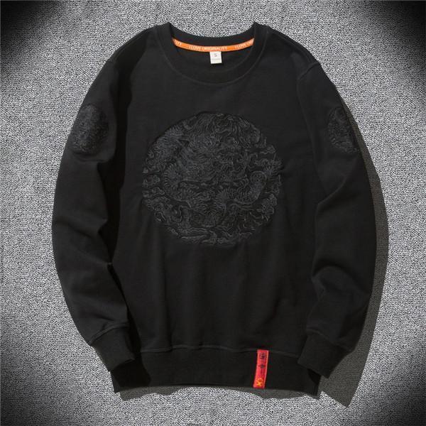 ⭐匿名配送⭐メンズクルーネック トレーナー 長袖 プルオーバー 2XL☆ トレーナー 長袖 メンズ クルーネック 刺繍 シンプル スウェット