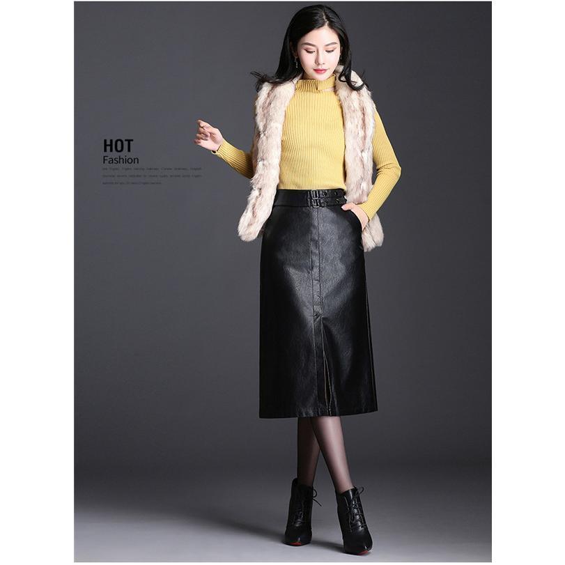 秋冬　90 合皮ロング　5/15まで　その1 レザースカート レディース ロングスカート 秋 冬 PU ミモレ丈 A