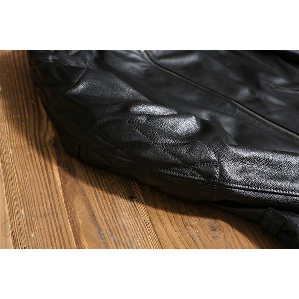 ライダースジャケット 本革 メンズ シングル レザージャケット