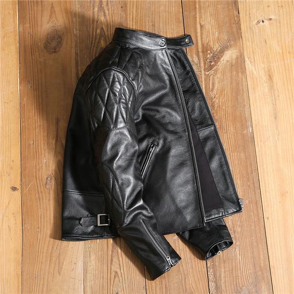 ライダースジャケット 本革 メンズ シングル レザージャケット