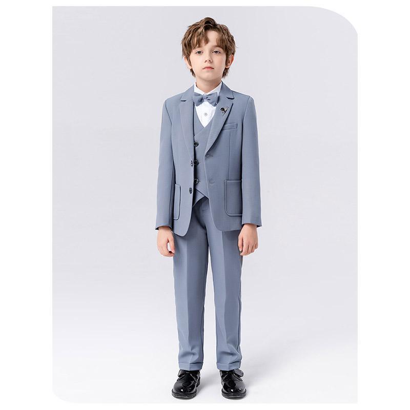 フォーマルスーツ　男の子　110　七五三　お受験 即納 子供 フォーマル スーツ 入学式 卒業式 8点セット 男の子