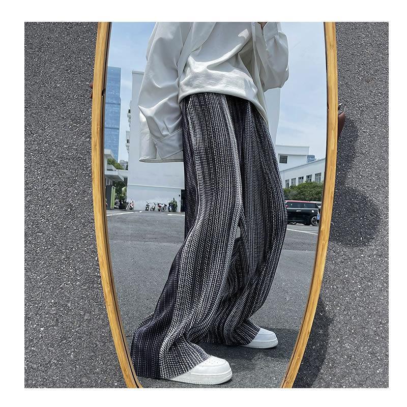 入手困難✨ トルネードマート フレアパンツ ストライプ メンズ コットン ストライプパンツ パンツ メンズ ボトムス ロング 送料無料