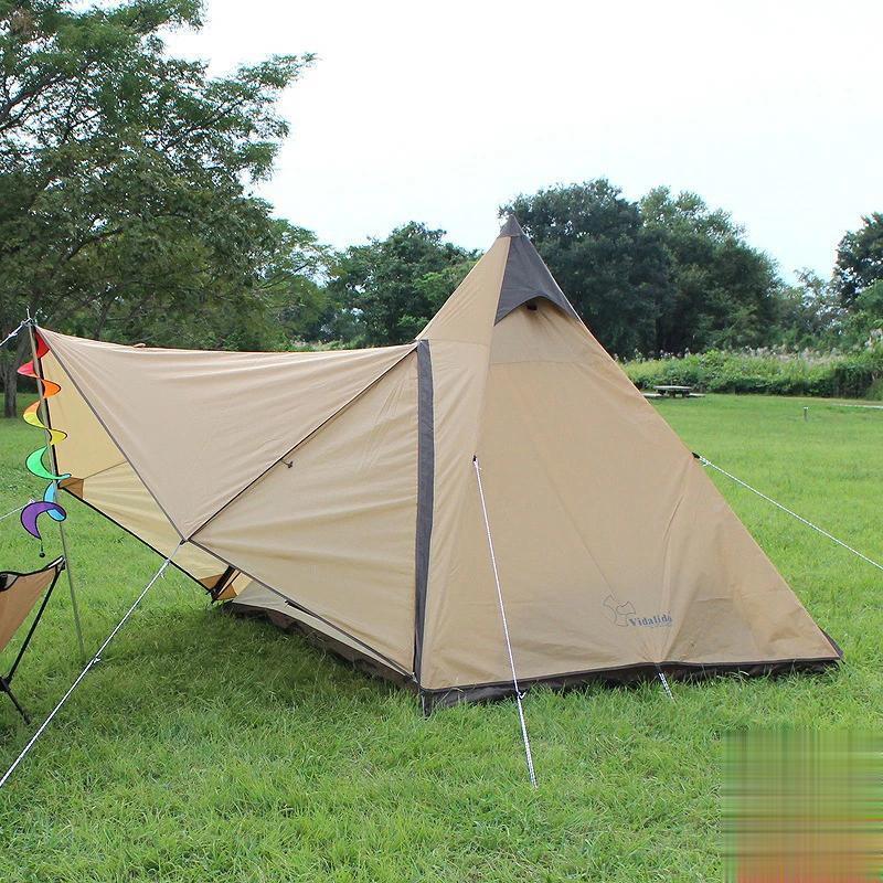 キャンプ テント 3〜4人用 ワンポール ティピー ベルテント グラン