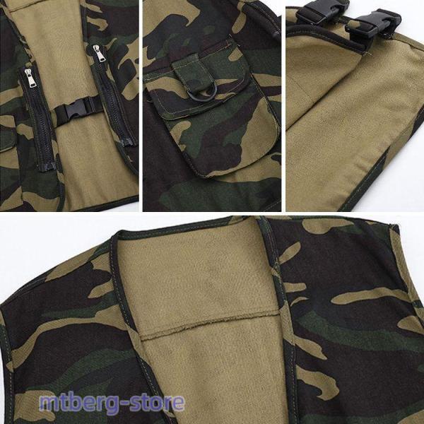 迷彩 セットアップ キッズ ダンス衣装 ヒップホップ 男の子 女の子 3点