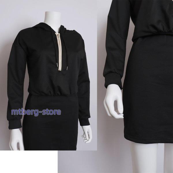 ワンピース フード付き 長袖 レディース【ネコポス可】 | ブランド登録なし | 10