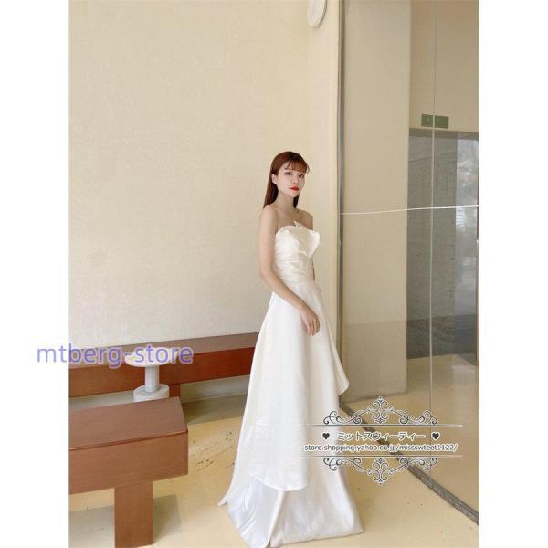 ウェディングドレス 二次会 結婚式 ブライダル ロングドレス