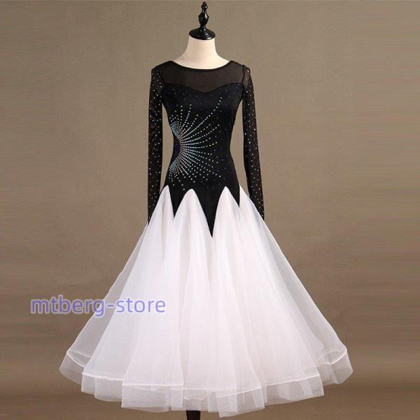 社交ダンス衣装 社交ダンスドレス モダンドレス ダンスウェア ダンス