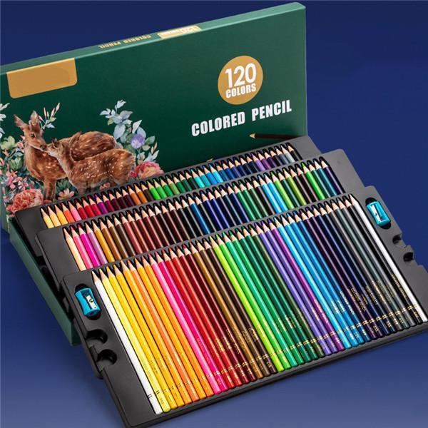 色鉛筆 鉛筆 油性 スケッチ 120色セット カラーペン 高品質 お絵かき