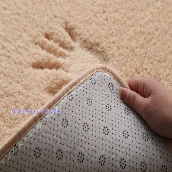 ラグカーペット 洗える 厚手 ラグ マイクロファイバーラグ 洗えるラグマット マイクロファイバー ラグカーペット 3畳 4畳 大きめ