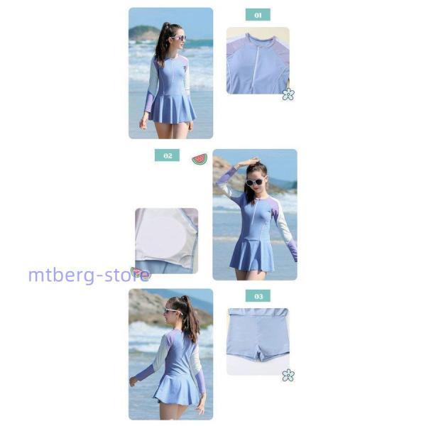 キッズ 水着 女の子 ワンピース140cm 150cm 160cm 170cm