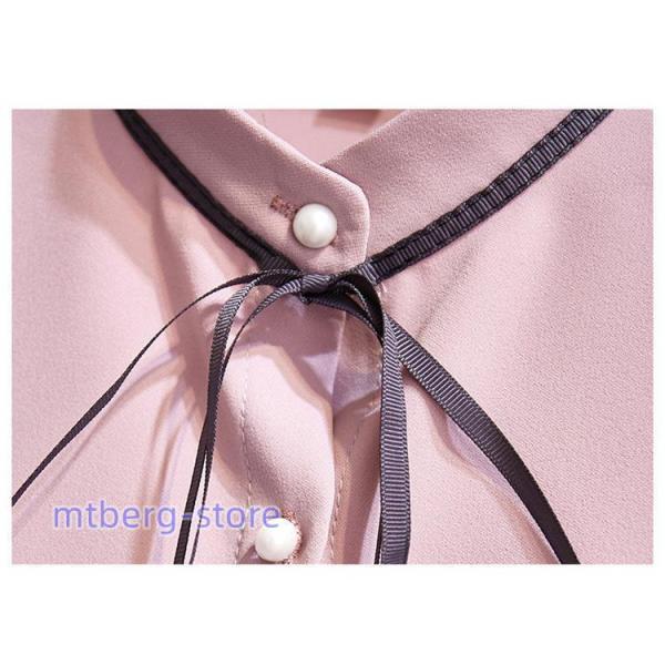 ブラウス レディース 春 秋 トップス きれいめ キレイ シャツ