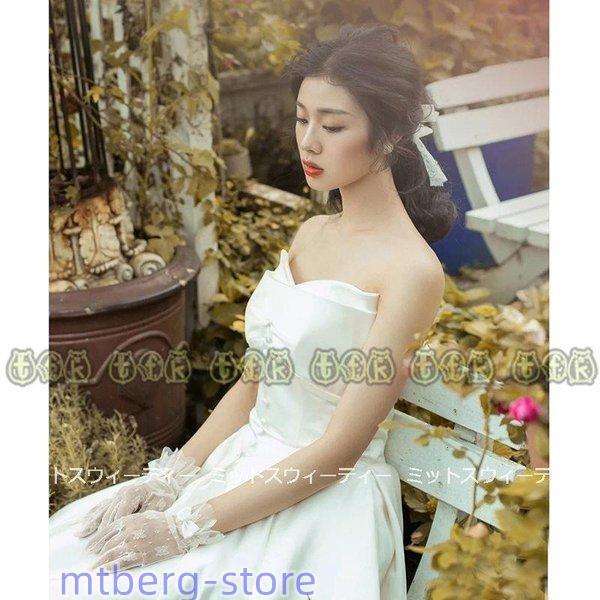 ウェディングドレス 二次会 花嫁 プリンセス パーティードレス 披露宴