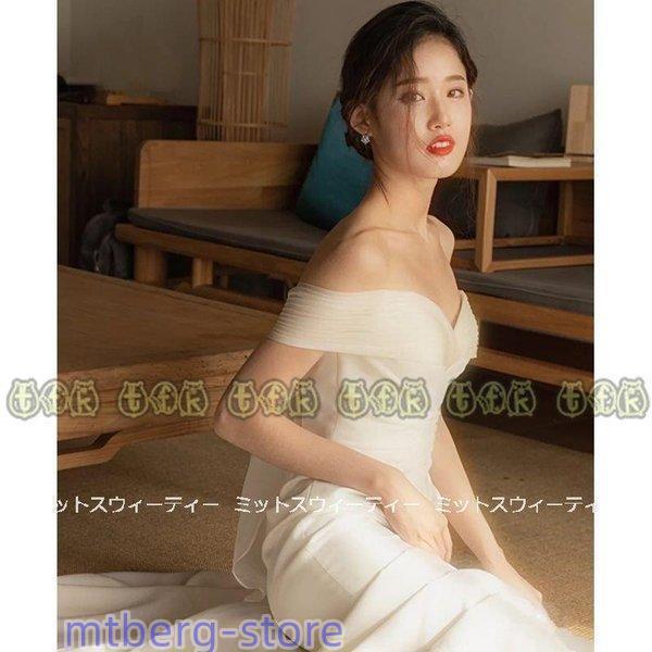 ウェディングドレス ウエディングドレス 二次会 結婚式 ソフトマーメイドドレス 楽天市場】ウェディングドレス マーメイド☆A175☆2Way ビスチェ