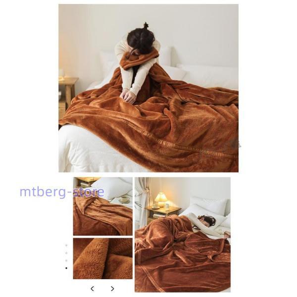 ブランケット 毛布 マイクロファイバー フランネル 暖かい ダブル