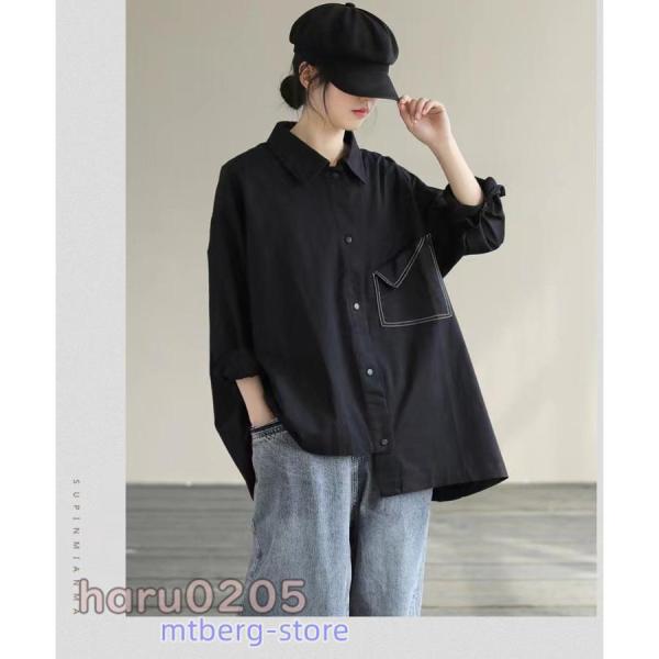ブラウス レディース 秋服 シャツブラウス 長袖 トップス