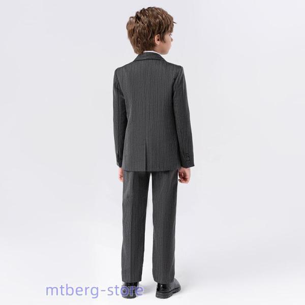 子供スーツ 男の子 スーツ 入学式 卒業式  ピアノ 発表会 セットアップ 蝶結び付き 紳士服 七五三 誕生日 子供服 ベビー キッズ ジュニア 【お】 90cm-170cm