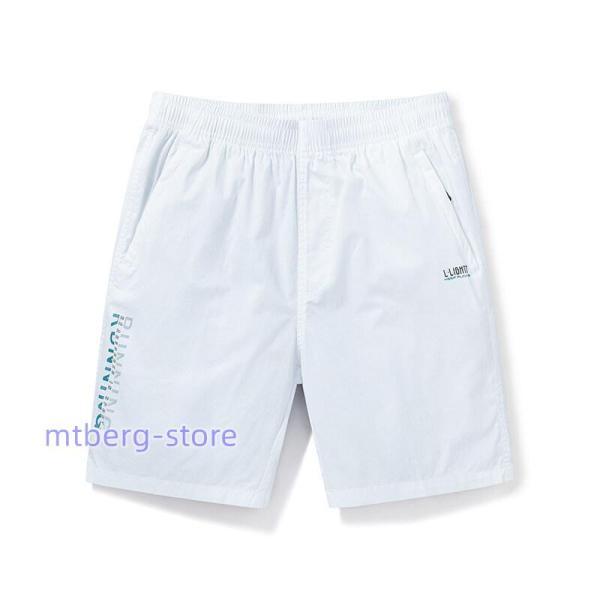 ハーフパンツ メンズ 爽やか 白パンツ 無地 ショートパンツ