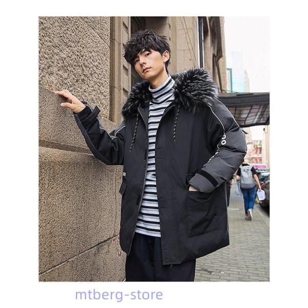 ダウン風ジャケット メンズ ダウン風コート 中綿ジャケット アウター