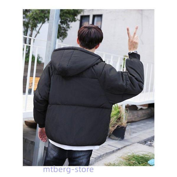 ダウン風ジャケット メンズ ダウン風コート 中綿ジャケット アウター