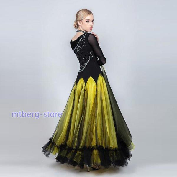 新作 社交ダンス衣装 ラテンダンス衣装 ダンスドレス ラテン