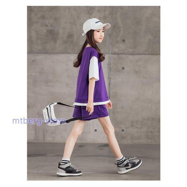 子供服 セットアップ 夏 綿 韓国子供服 男の子 女の子 トップス T 