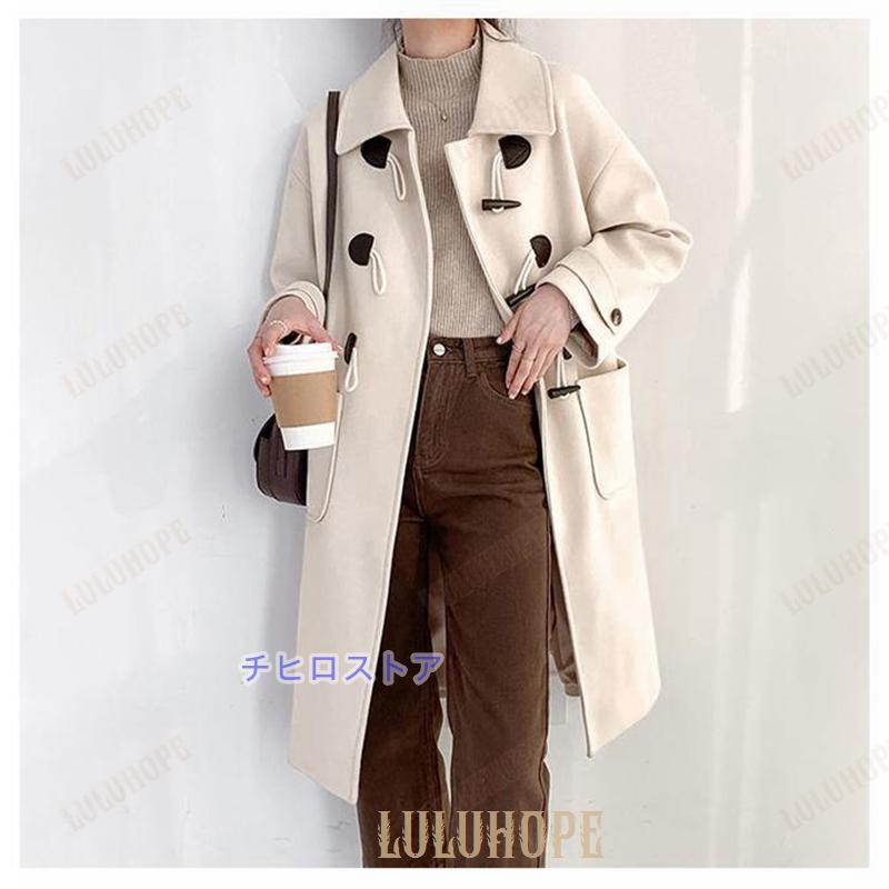 値下げ【Iucien pellat-finet】迷彩 ダッフルコート ロング丈Ｌ 値下げ【Iucien pellat-finet】迷彩 ダッフルコート ロング丈L