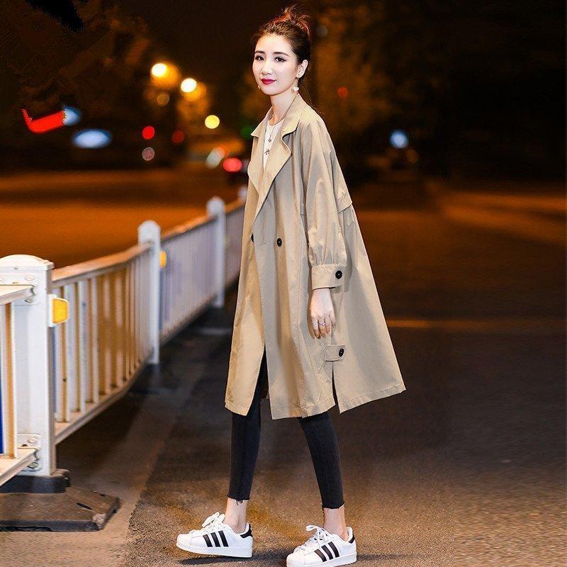 スプリングコート トレンチコート レディース 春 秋 ロングコート チェスターコート オシャレ 着痩せ アウター 韓国風 通勤 オシャレ 秋 ゆったり 代30代40代 Nrwt27 Gorgeous Gift 通販 Yahoo ショッピング