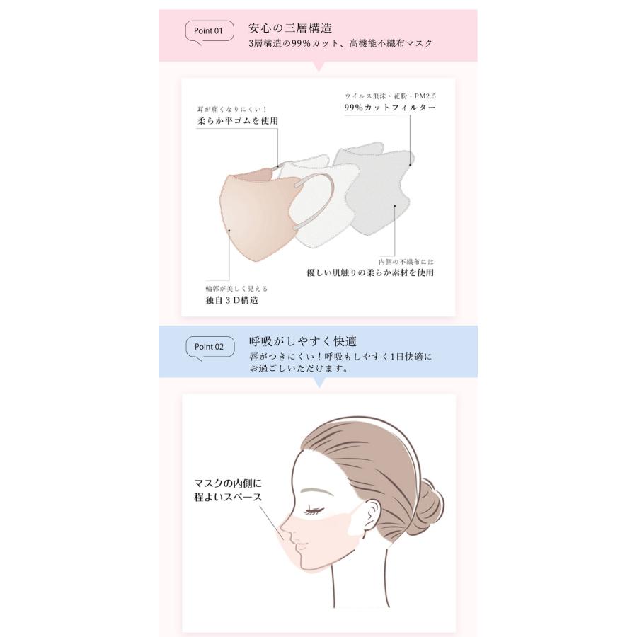 マスク フィルター インナー 100枚入り 花粉症対策 フィルター