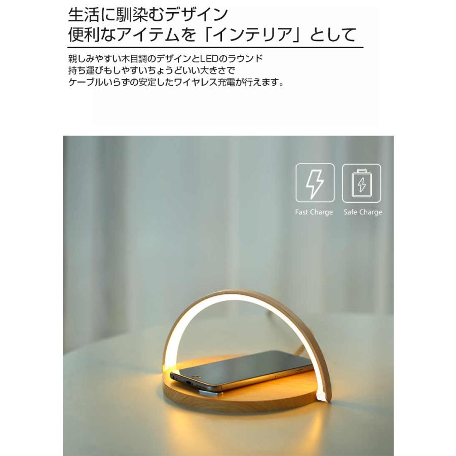 ワイヤレス充電器 木目 Led Iphone 無線充電 充電 木目調 Qi充電 木 ウッドデザイン インテリア スマホ充電器 おしゃれ 携帯充電器 かわいい Galaxy かっこいい T629 小さい店 通販 Yahoo ショッピング