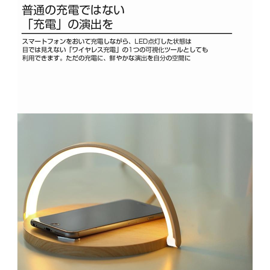 ワイヤレス充電器 木目 Led Iphone 無線充電 充電 木目調 Qi充電 木 ウッドデザイン インテリア スマホ充電器 おしゃれ 携帯充電器 かわいい Galaxy かっこいい T629 小さい店 通販 Yahoo ショッピング