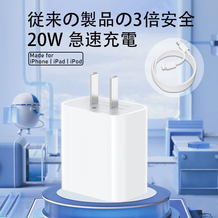iPhone17e 充電器 Type-C PD 20W 高速 充電 急速 電源 アダプタ スマホ