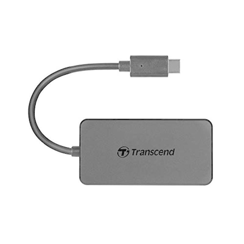Transcend スリムタイプ USBハブ Type-C コネクタ Type-A x TS-HUB2C