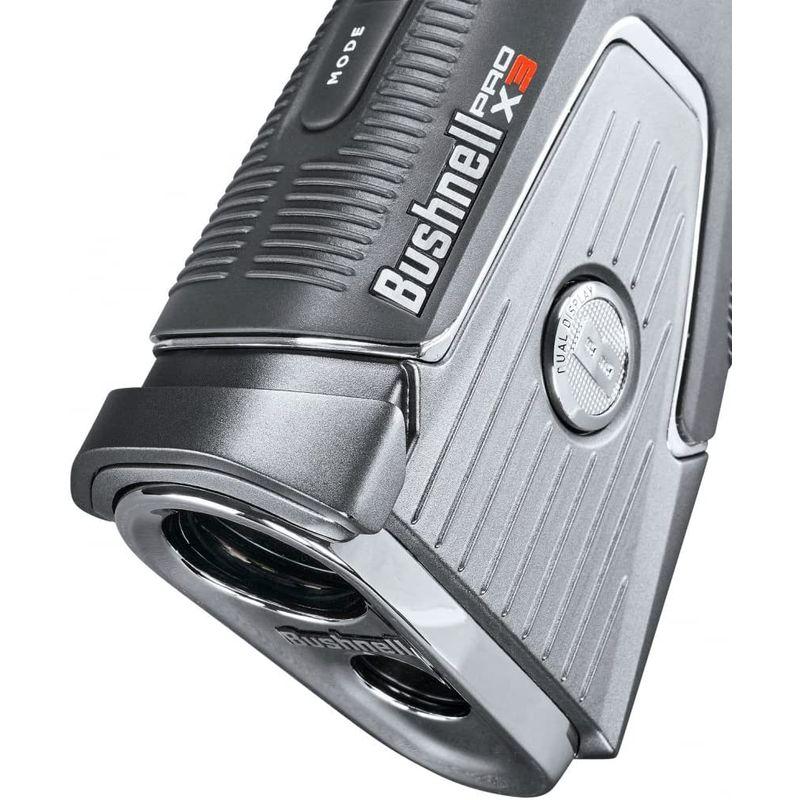 返品交換不可】 ブッシュネル（Bushnell） ゴルフ用レーザー距離計 ピンシーカープロX3ジョルト （グレー ＦＦ Men's、Lady's）  ラウンド用品、アクセサリー